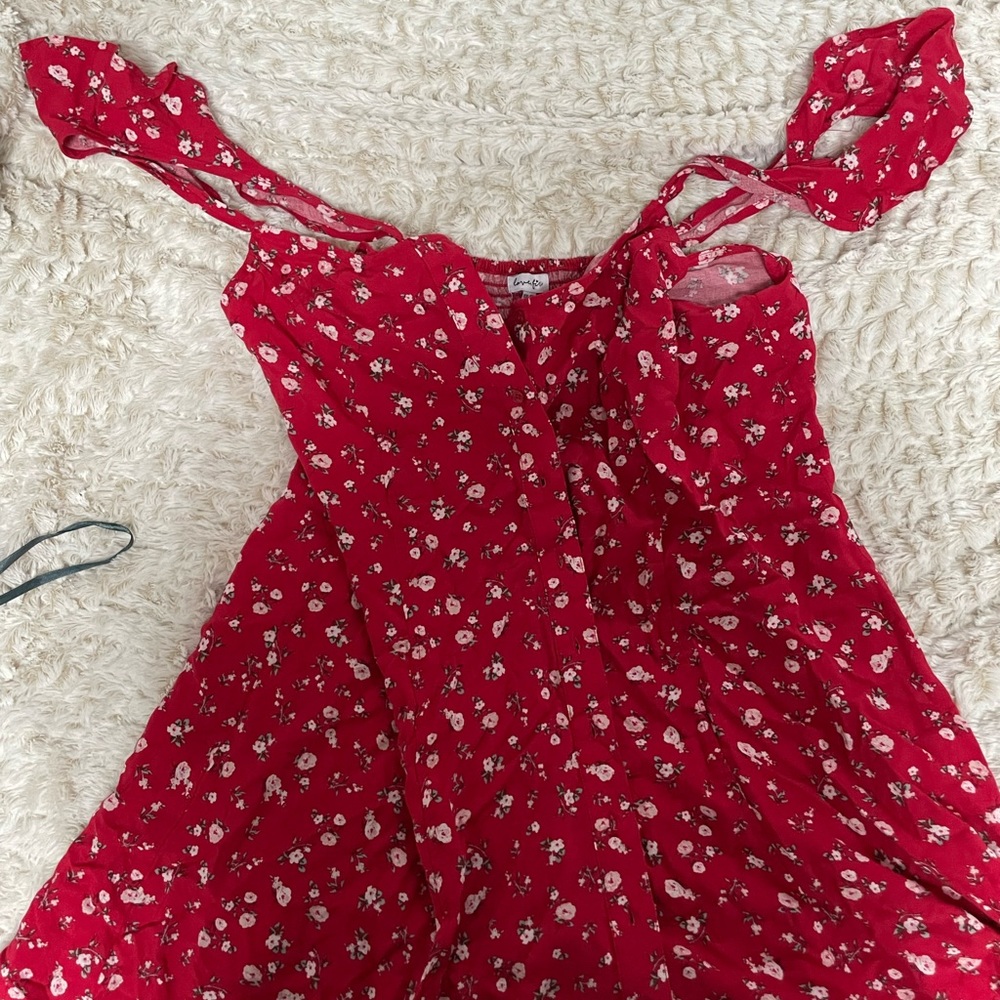 Red Floral Dress xxl